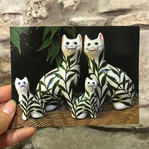 Willow Cats Postcard