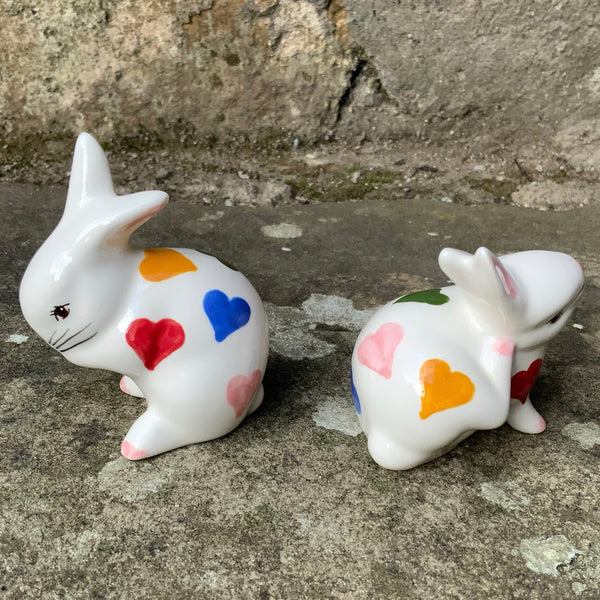 Rainbow Hearts Tiny Rabbit