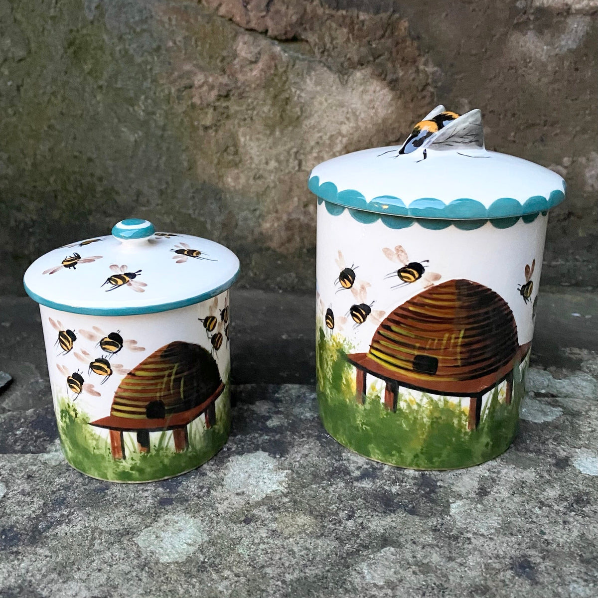 1930s Villa-Ware Beehive アルミ キャニスター image_ca770487-5ffd-4c25-a440-