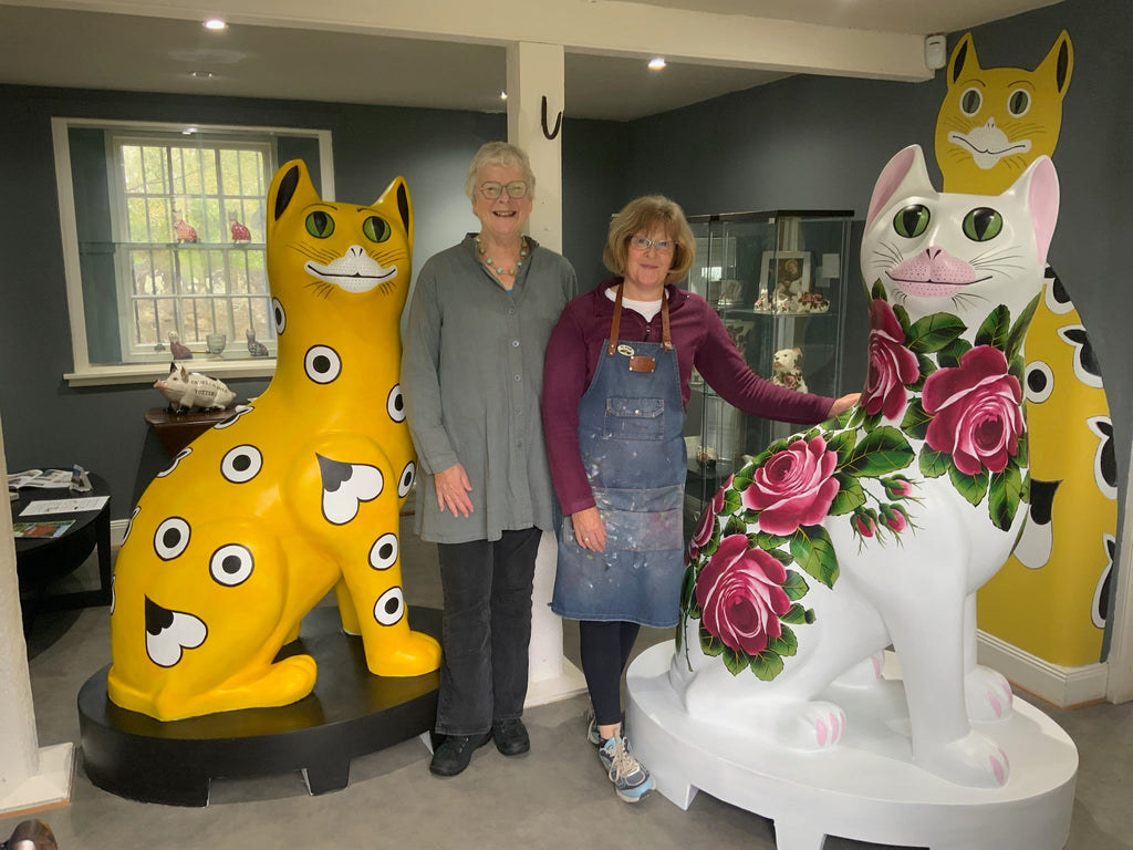 Giant Wemyss Ware® Cats Take Pride of Place in Kirkcaldy Ahead of 2026 Sculpture Trail