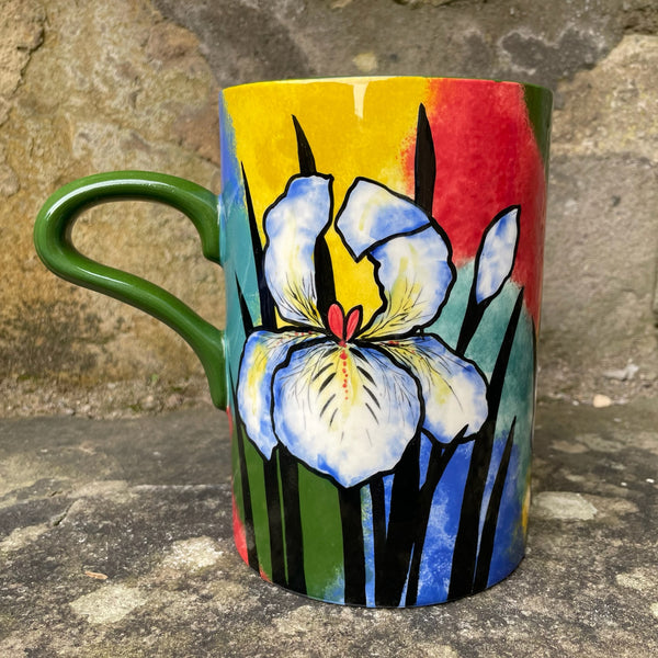 Jazzy Wemyss Iris Large Mug