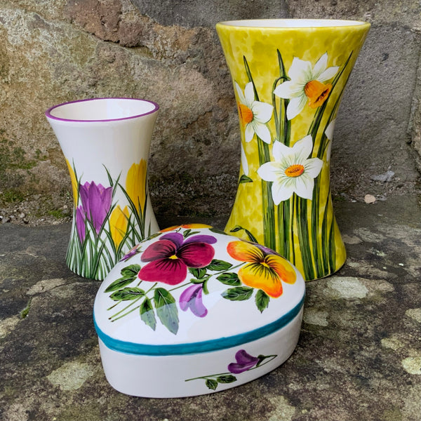 Crocus Small Beaker Vase