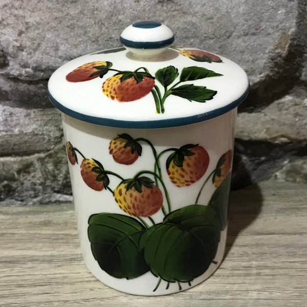 Strawberry Medium Jam Pot