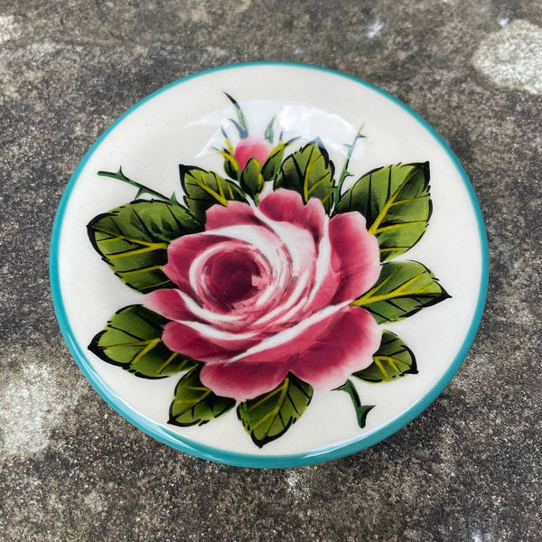 Cabbage Rose Tiny Plate