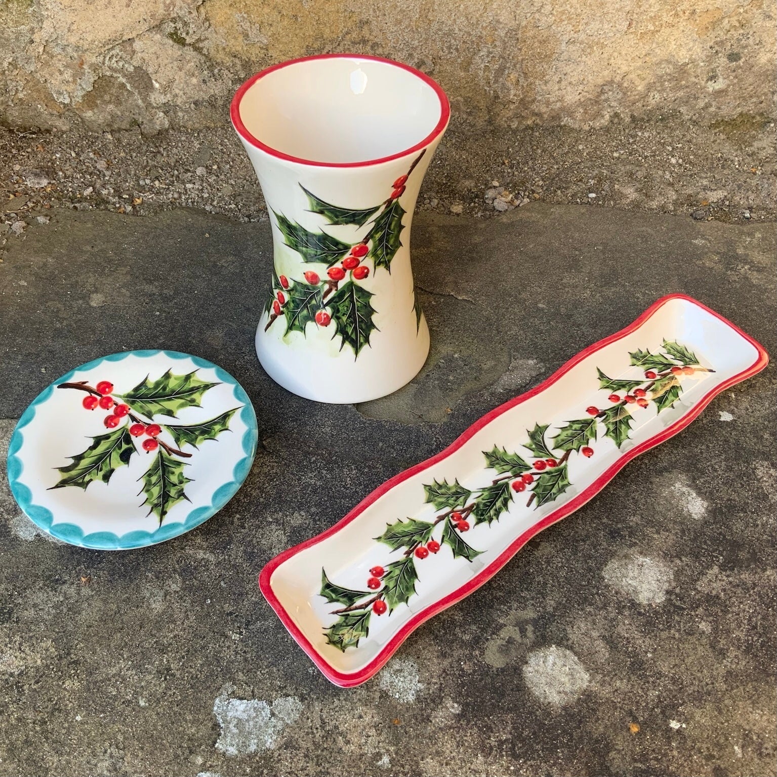 Holly Small Beaker Vase