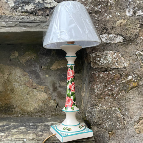Cabbage Rose Tall Lamp