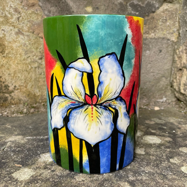 Jazzy Wemyss Iris Large Mug