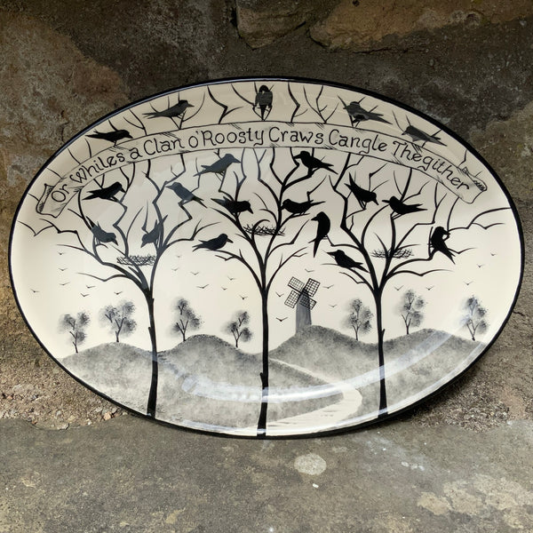 Earlshall Oval Plate