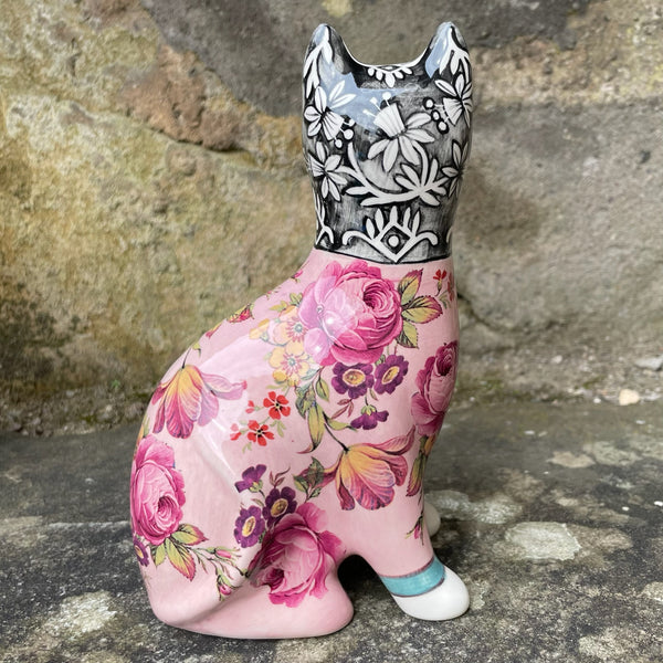 Pink Brighton Gallé Small Cat