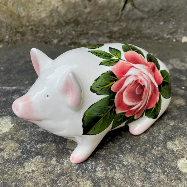 Cabbage Rose Small Pig