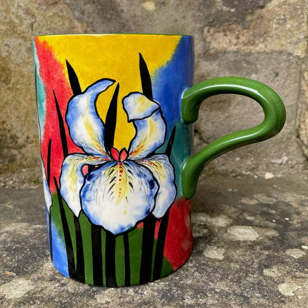 Jazzy Wemyss Iris Large Mug