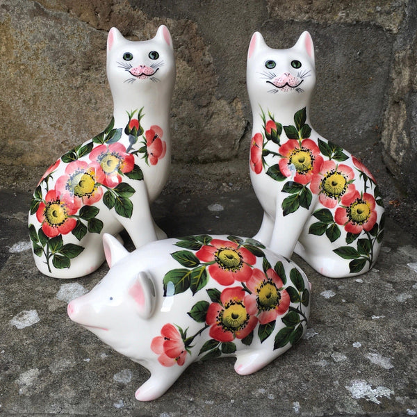 Wild Rose Small Cat