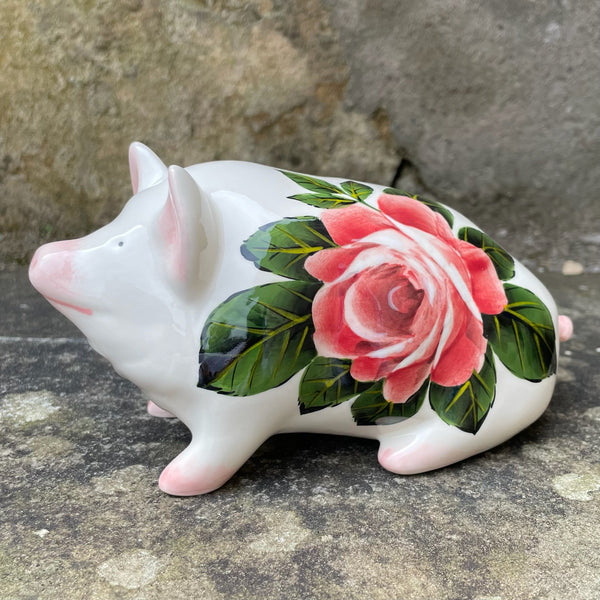 Cabbage Rose Small Pig