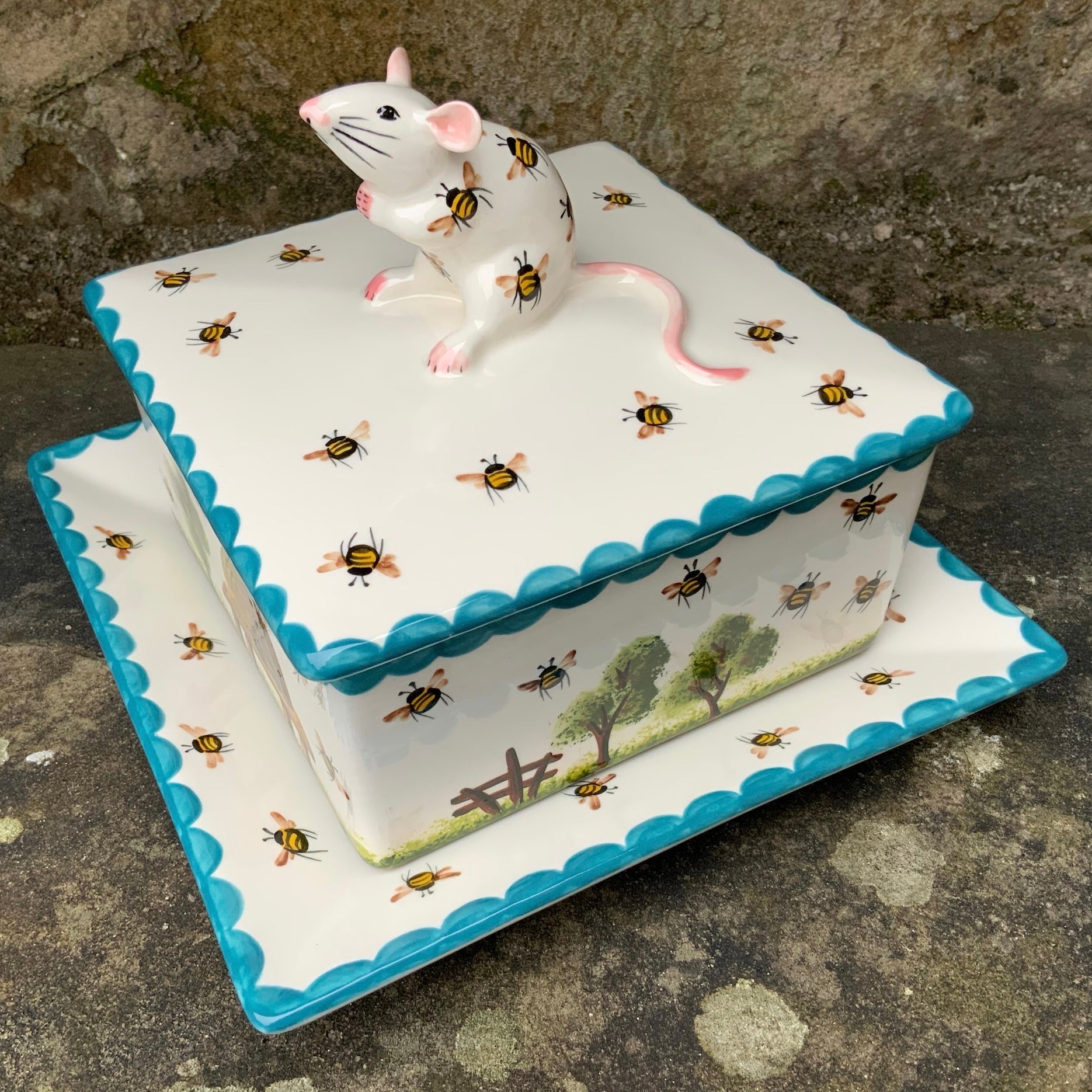 Beehive Mouse Honey Dish