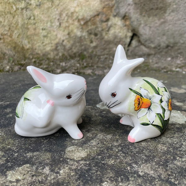 White Daffodil Tiny Rabbit