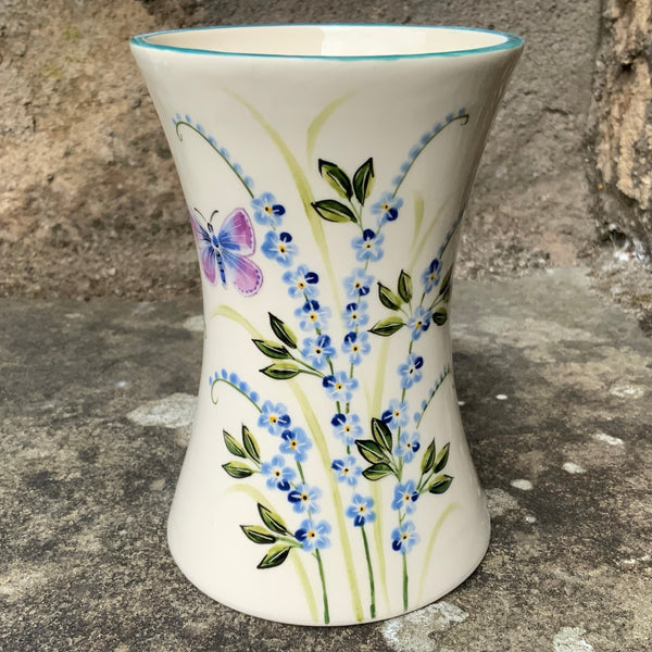 Forget Me Not Small Beaker Vase