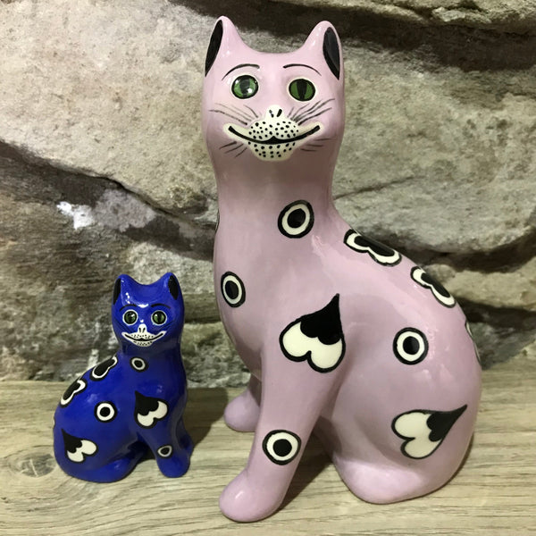 Purple Gallé Small Cat
