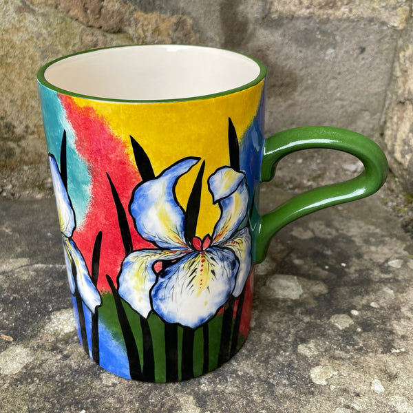 Jazzy Wemyss Iris Large Mug