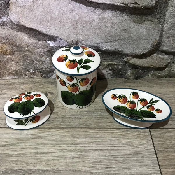 Strawberry Medium Jam Pot