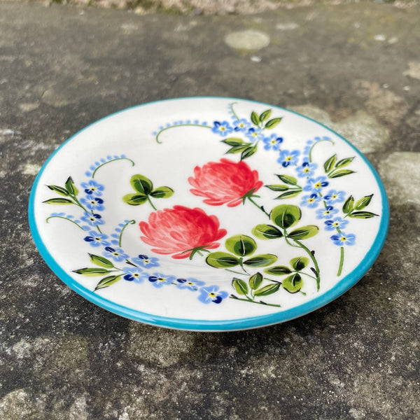 Clover and Forget Me Not Tiny Plate