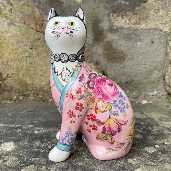 Pink Brighton Gallé Small Cat