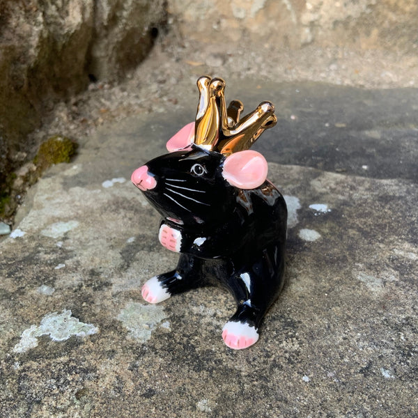 Crown Black Mouse