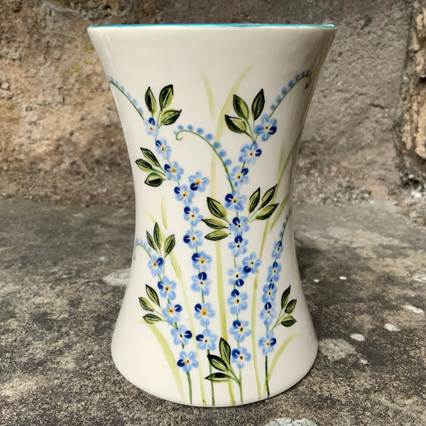 Forget Me Not Small Beaker Vase