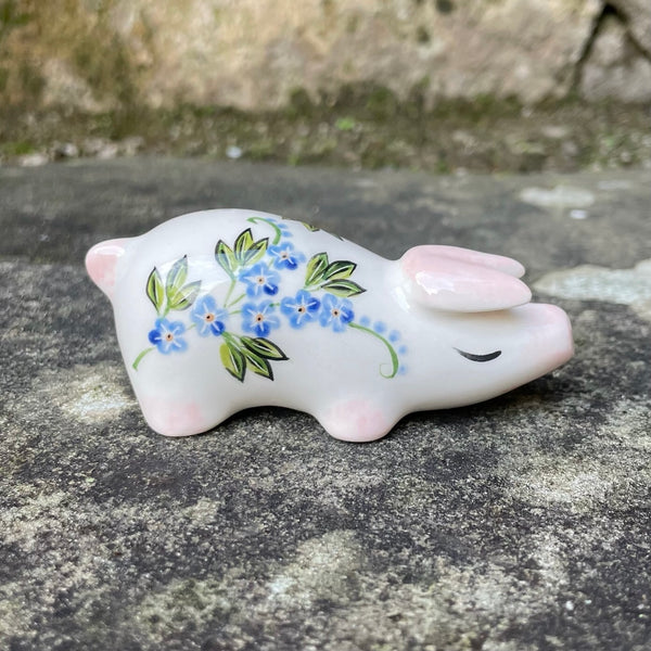 Forget Me Not Tiny Pig