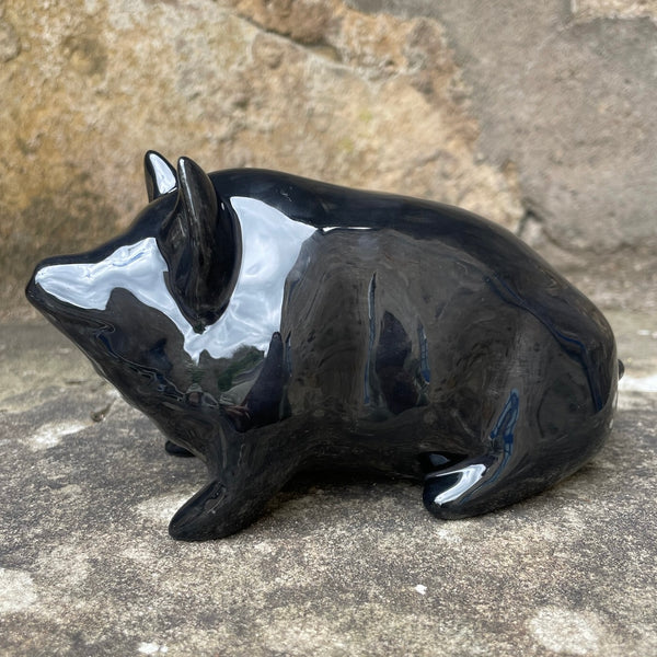 Black Small Pig
