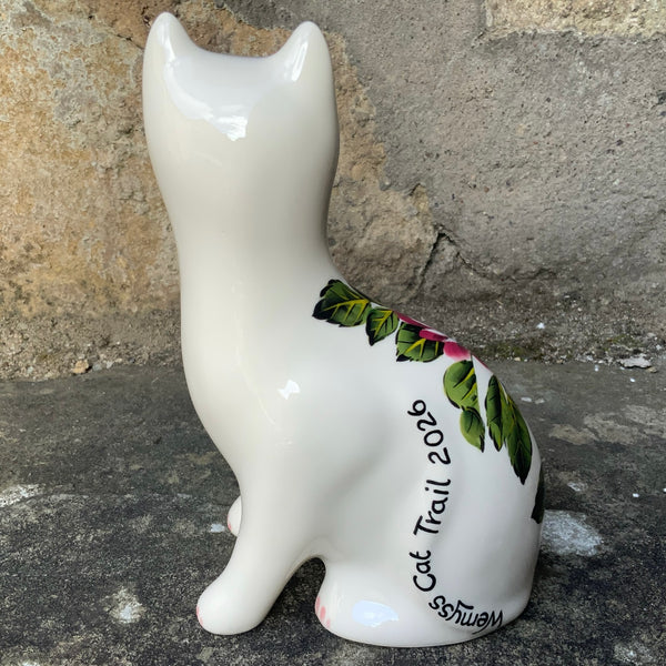 Cat Trail Cabbage Rose Small Cat Limited Edition