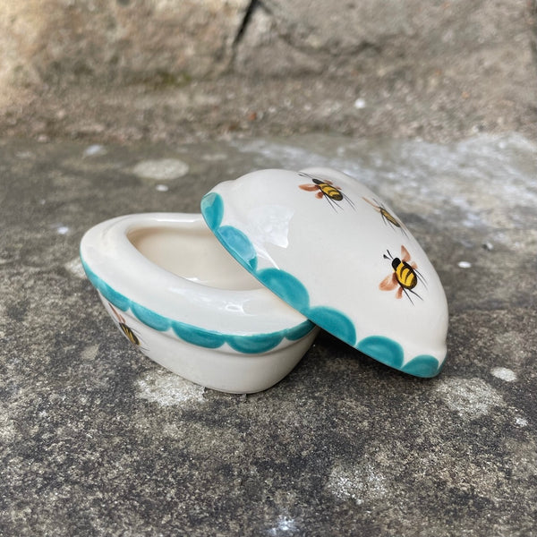 Bee Small Heart Trinket Box