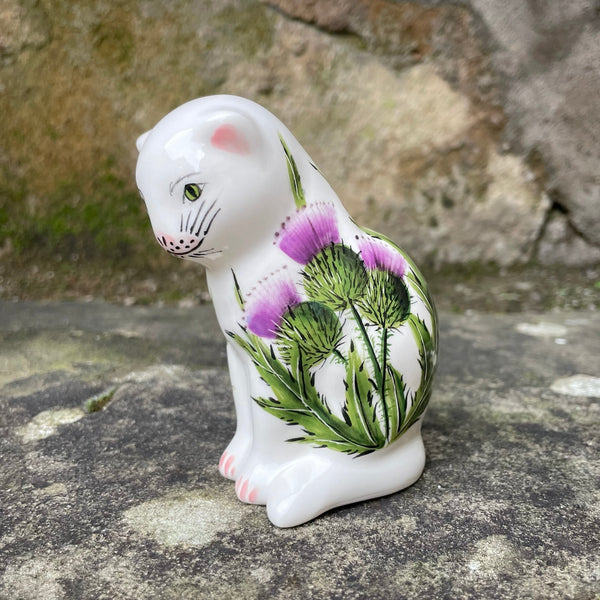 Thistle Small Thinking Cat