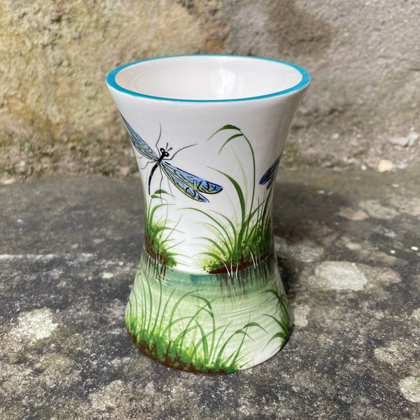 Dragonfly Small Beaker Vase