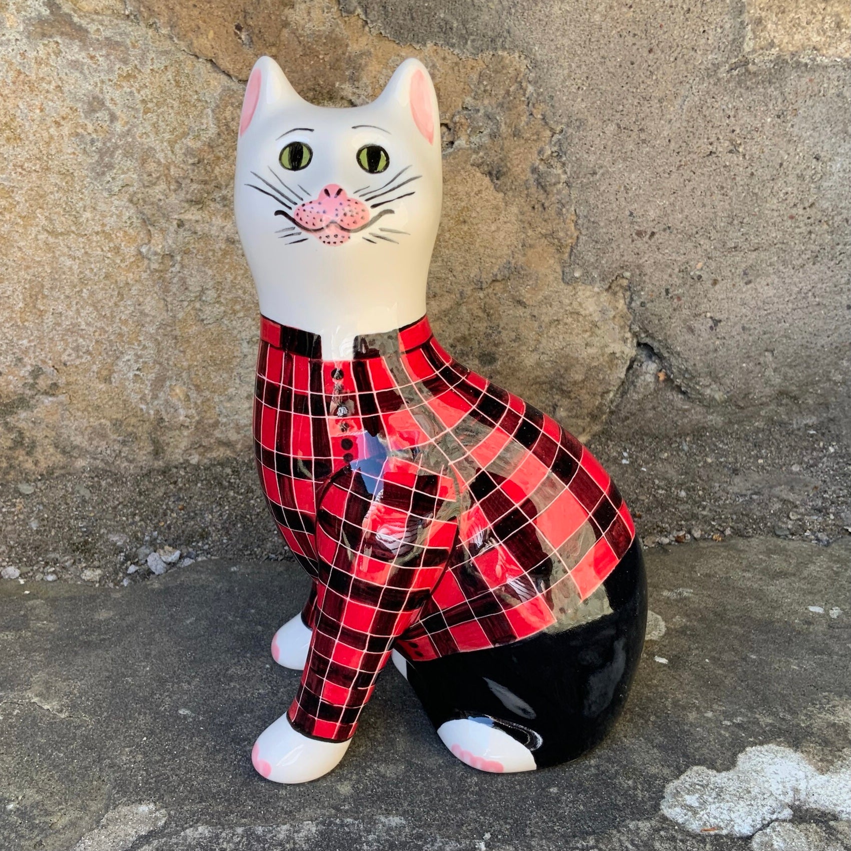 Ruby 40th Anniversary Tartan Coat Small Cat Limited Edition