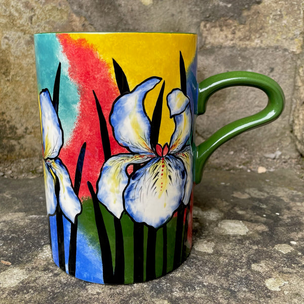 Jazzy Wemyss Iris Large Mug