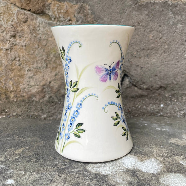 Forget Me Not Small Beaker Vase