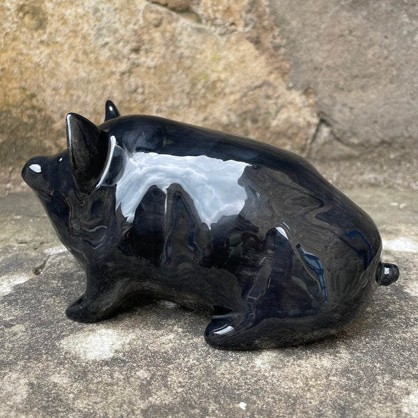 Black Small Pig