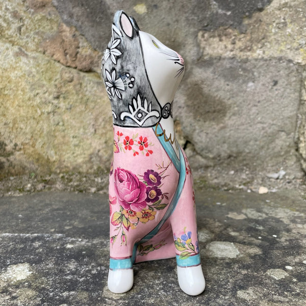 Pink Brighton Gallé Small Cat