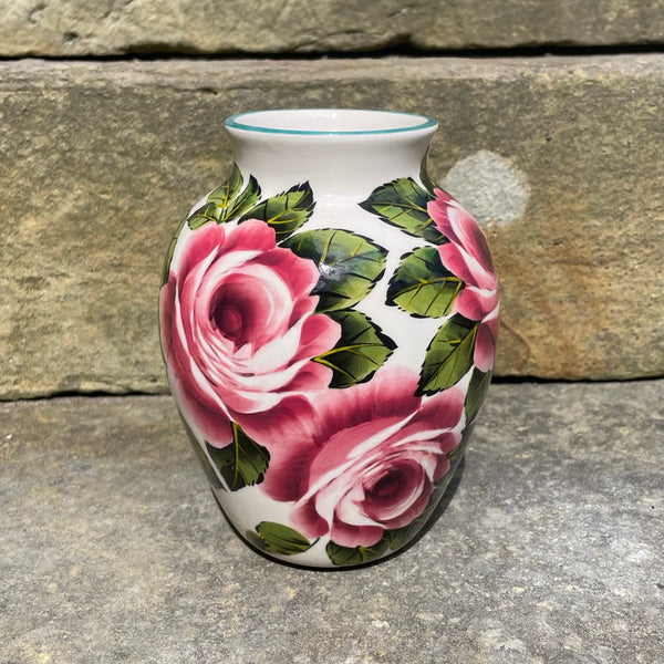 Cabbage Rose Esther Vase