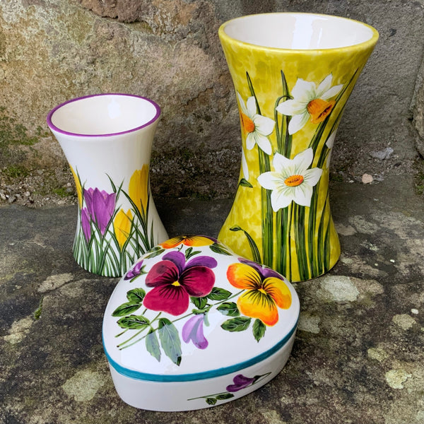 Crocus Small Beaker Vase