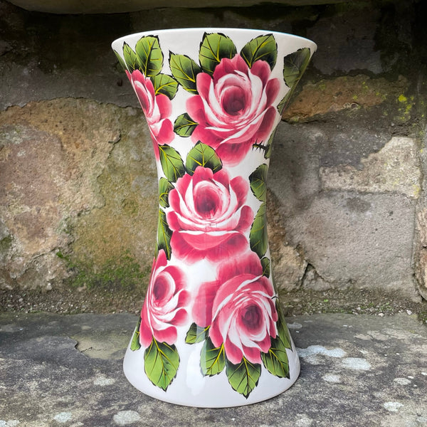 Limited Edition Cabbage Rose Queen's Vase
