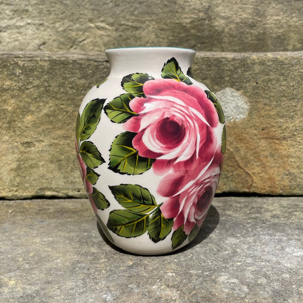 Cabbage Rose Esther Vase