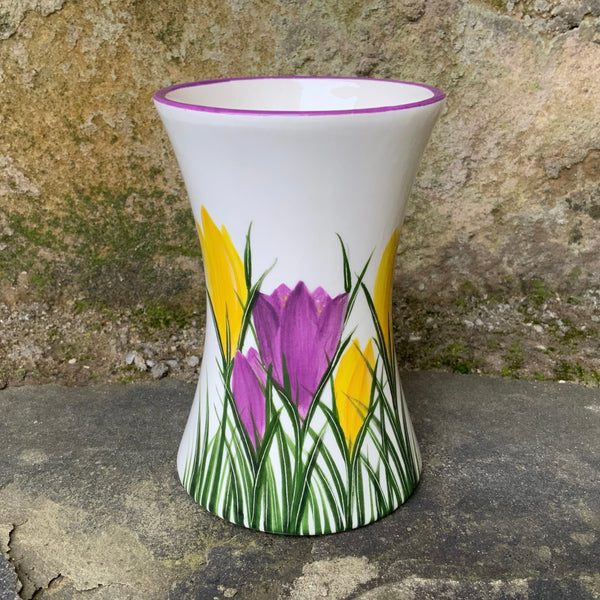 Crocus Small Beaker Vase