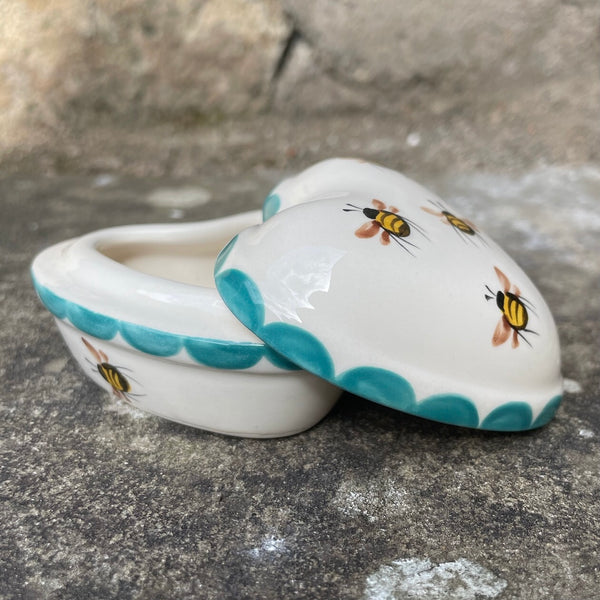 Bee Small Heart Trinket Box