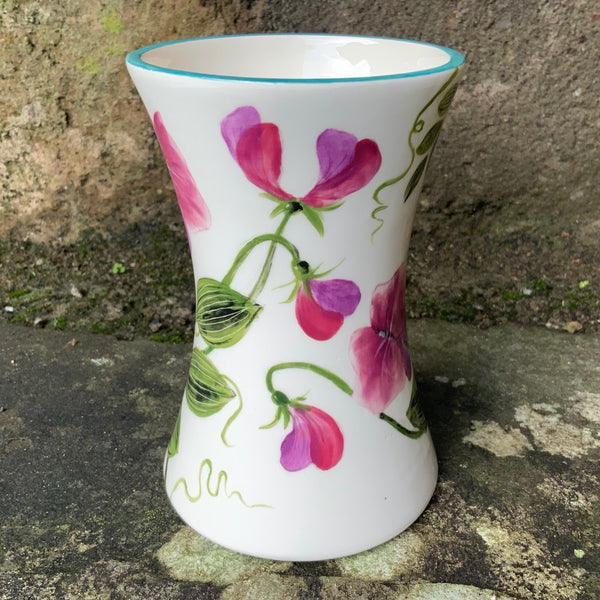 Sweet Pea Small Beaker Vase