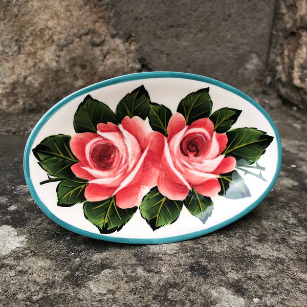 Cabbage Rose Bonbon Dish