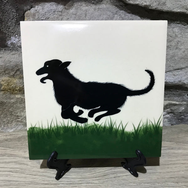 Dog 6 Inch Tile