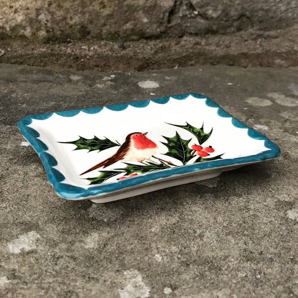 Robin and Holly Tiny Tray