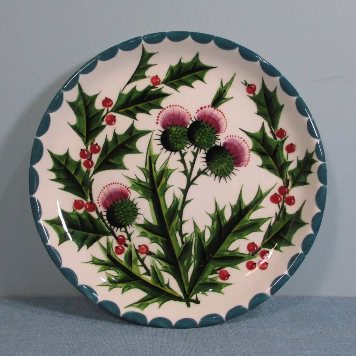 Holly and Thistle Small Plate