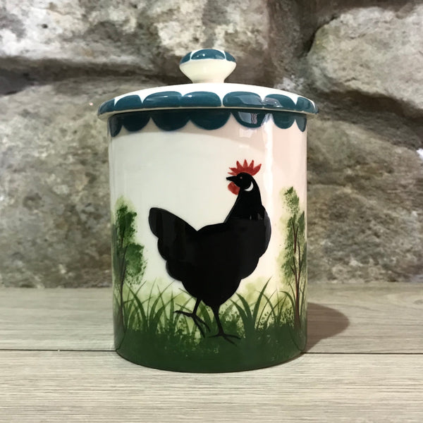 Cockerel Medium Jam Pot